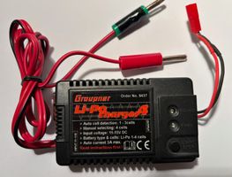 Lipo-Ladegerät 1-4 Zellen an 12 Volt. LiPo charger 4