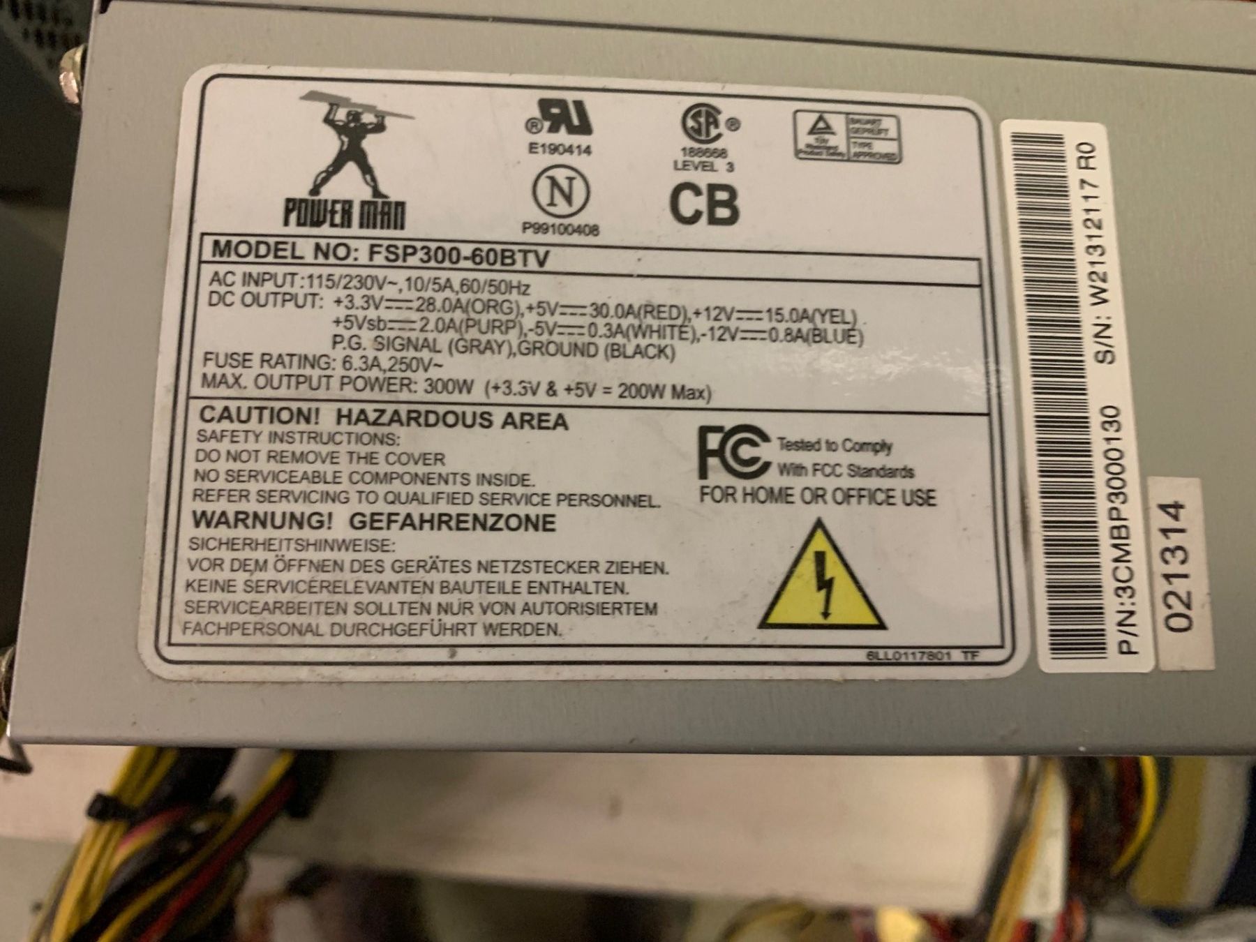 Chargements: Netzteil Modecom Premium 350W - – Défectueux à Emmen par newdeal1970 1