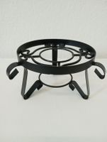 Ständer aus Metall für Blumen, Fondue