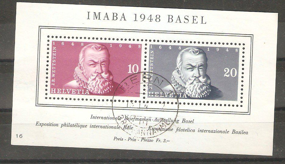 Tutti i francobolli: Imaba gest. Bern 1 – Usato da Lausanne venduto da Whorvath