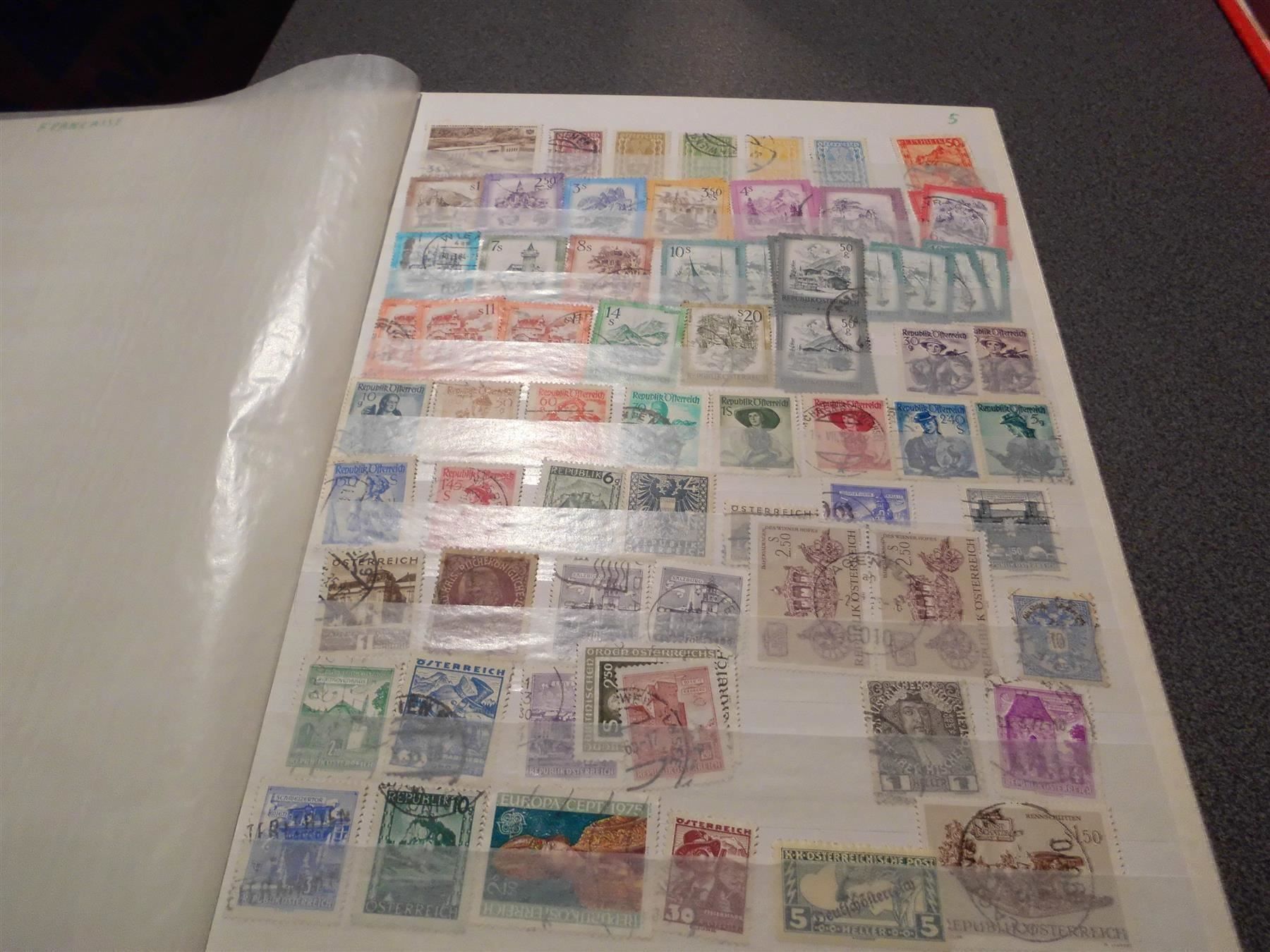 Alle Briefmarken: Briefmarken Oesterreich – Gebraucht aus Zürich von abraxas1291