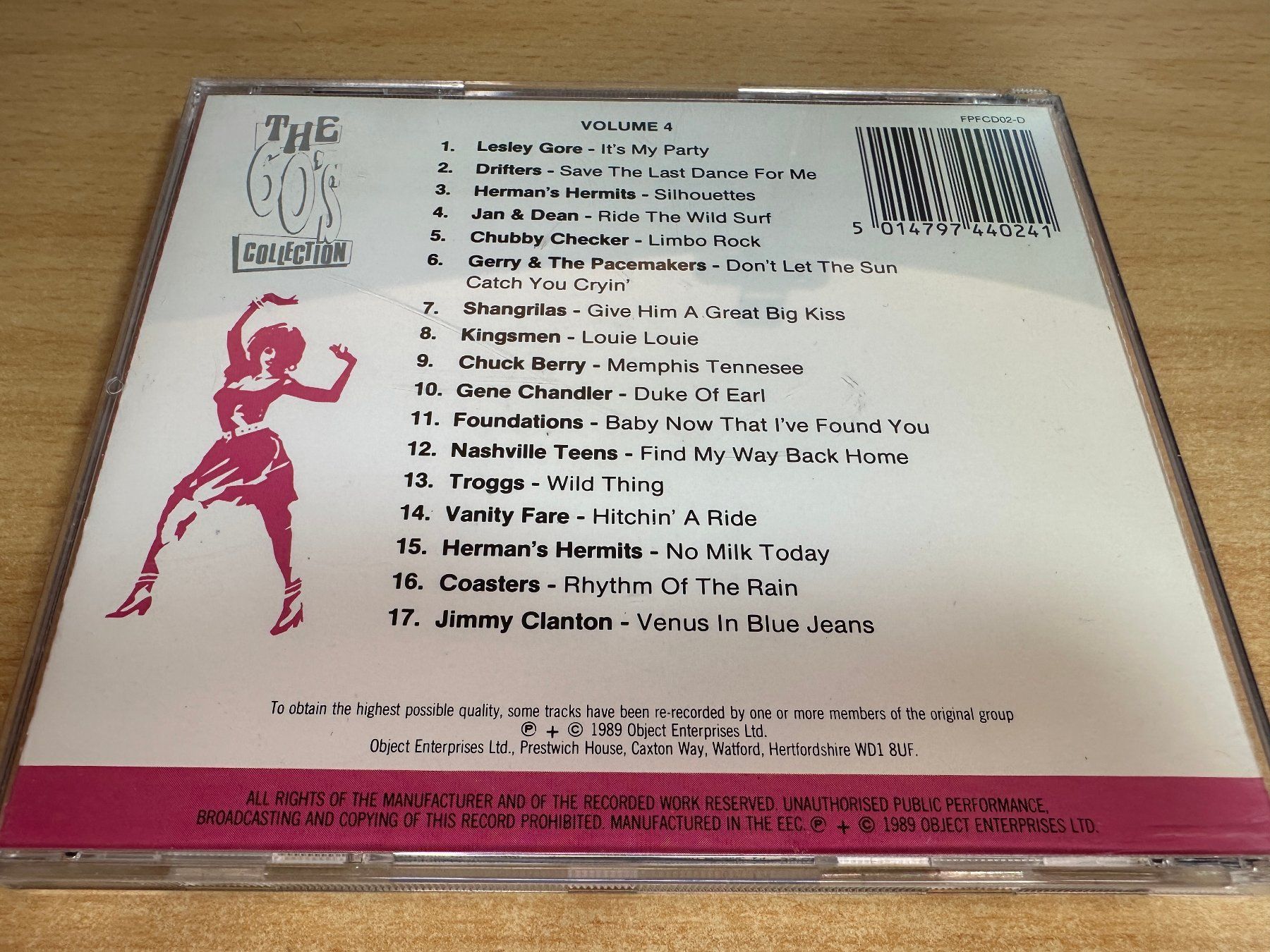 CDs: D8 Various – The Sixties Collection Volume 4 – Gebraucht aus Rikon im Tösstal von Alpenmutz 1