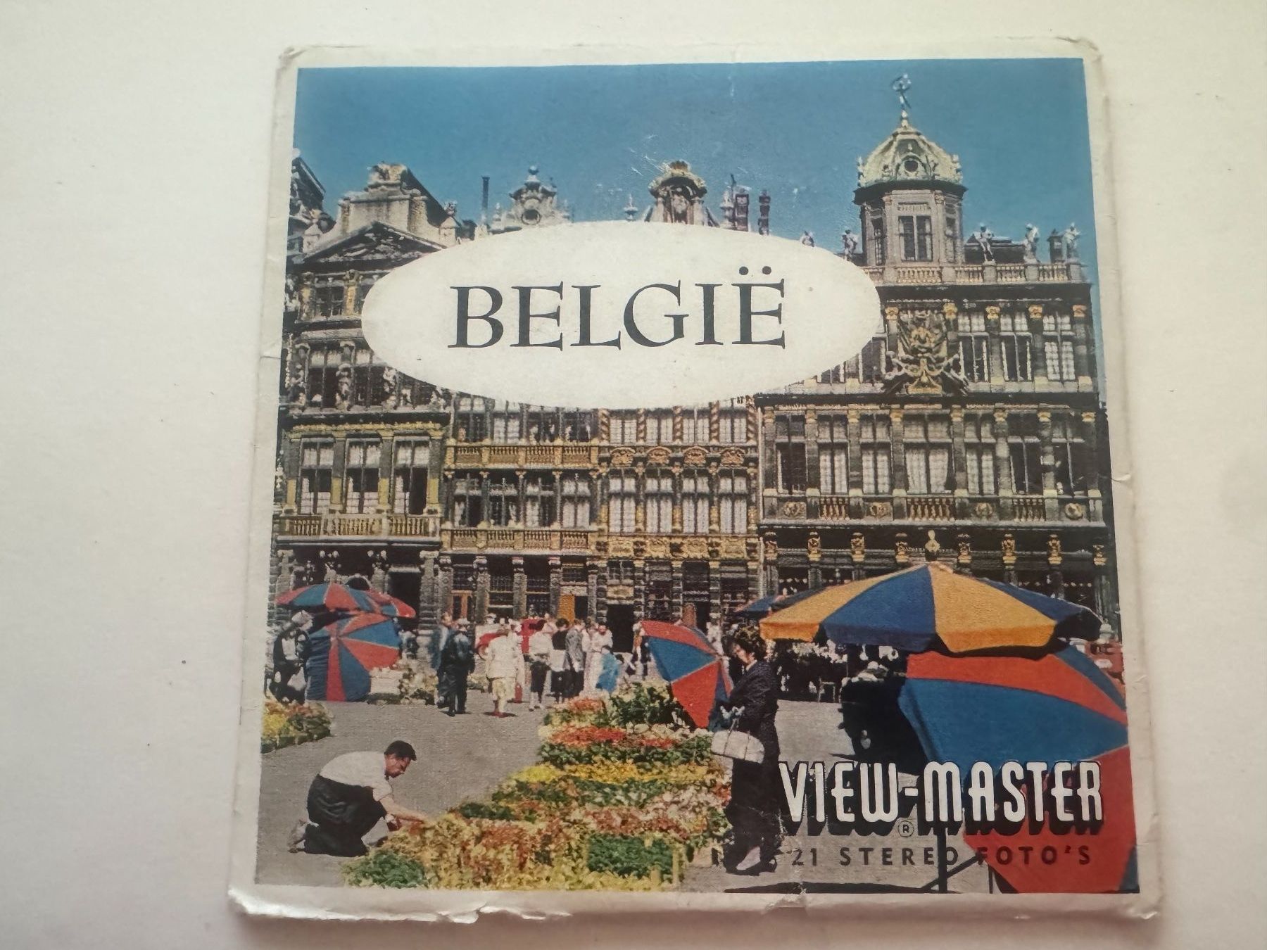 View-master Spielzeuge: View-Master 3D: Nr. C 370 BELGIE (3 Scheiben) – Gebraucht aus Tegerfelden von siebenmacky
