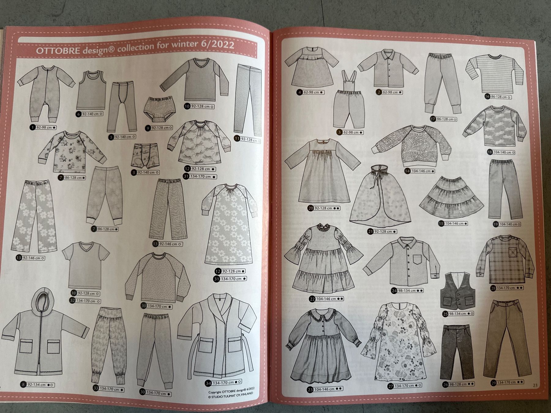 Riviste & Magazine: Nähzeitschrift Ottobre 6/2022 – Usato da Grüningen venduto da lovinho 1