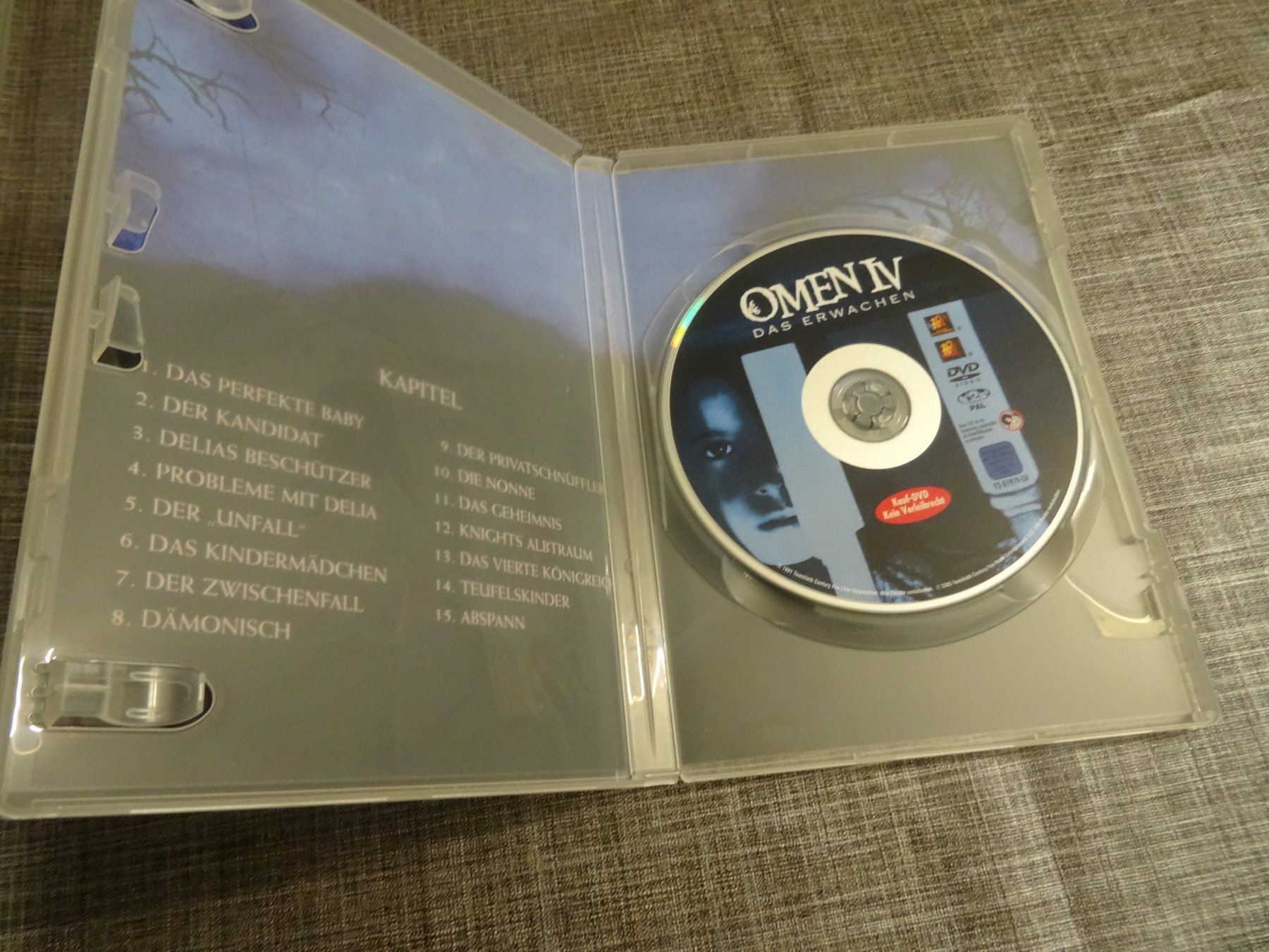 Alle DVDs: Omen IV 4 DAS ERWACHEN DVD – Gebraucht aus Olten von Disc-Verkauf 1