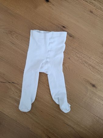 Baby Strumpfhose weiss, Grösse 50-56, Newborn