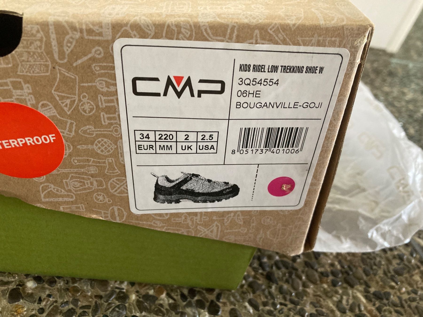 CMP Scarpe per ragazze: Neue Trekkingschuhe, Wanderschuhe CMP Gr. 34 – Nuovo e nell'imballaggio originale da Aetingen venduto da Nadinsky 1