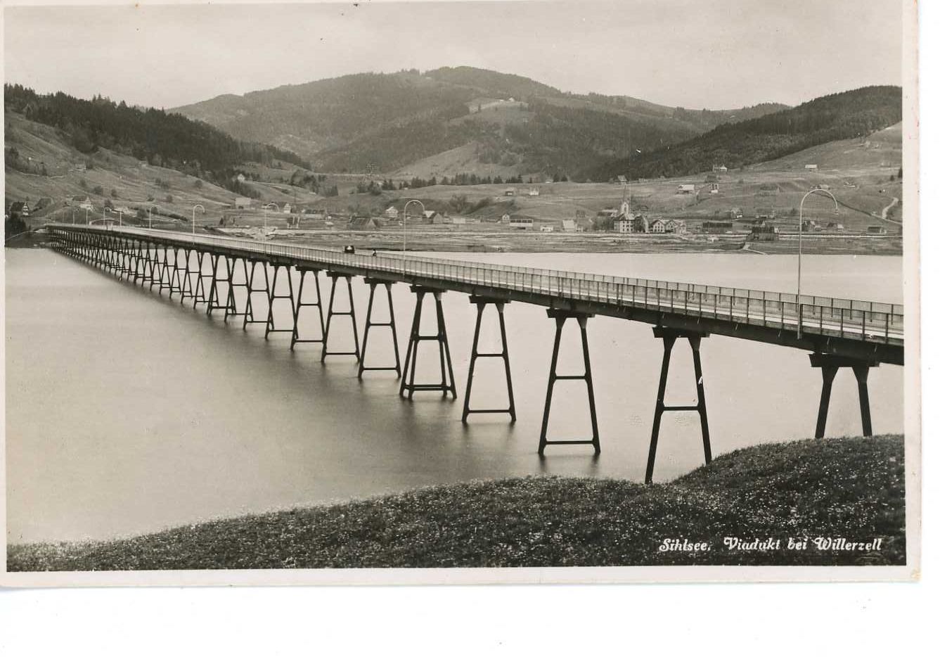Cartoline postali: Willerzell Sihlsee Vidadukt – Usato da Dallenwil venduto da montem63