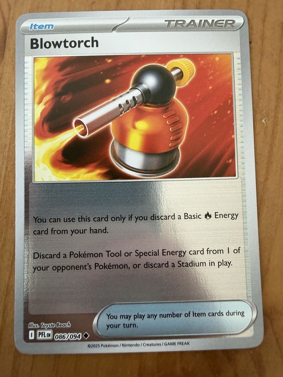 Pokémon Carte collezionabili: Blowtorch (PFL086) – Nuovo (secondo la descrizione) da Vevey venduto da Matx