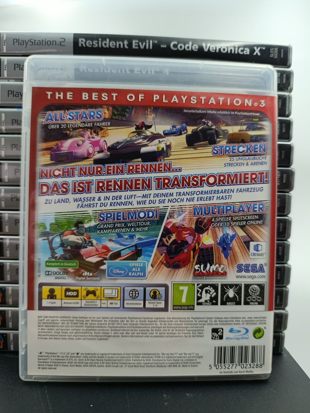 Sony Jeux: Sonic & All-Stars Racing Transformed PS3 – D'occasion à Wil SG par Donaldus 1