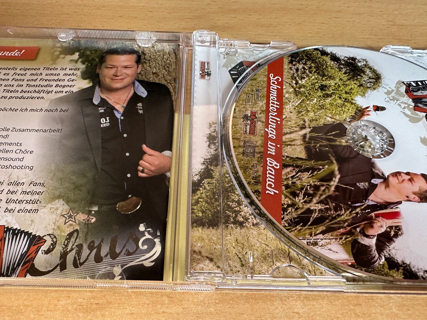 CD: Chris Metzger - Schmetterlinge Im Bauch – Usato da Rikon im Tösstal venduto da Alpenmutz 2