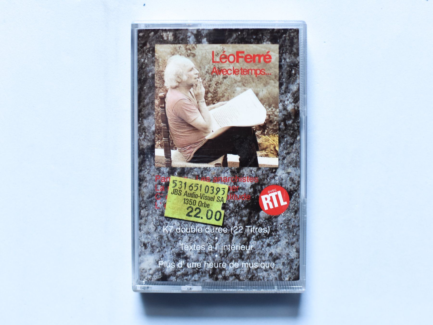 Cassettes audio: Léo Ferré - Avec le temps (MC) – D'occasion à Belmont-sur-Yverdon par ag97