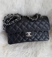 Chanel Double Flap Caviar Small (Full Set)