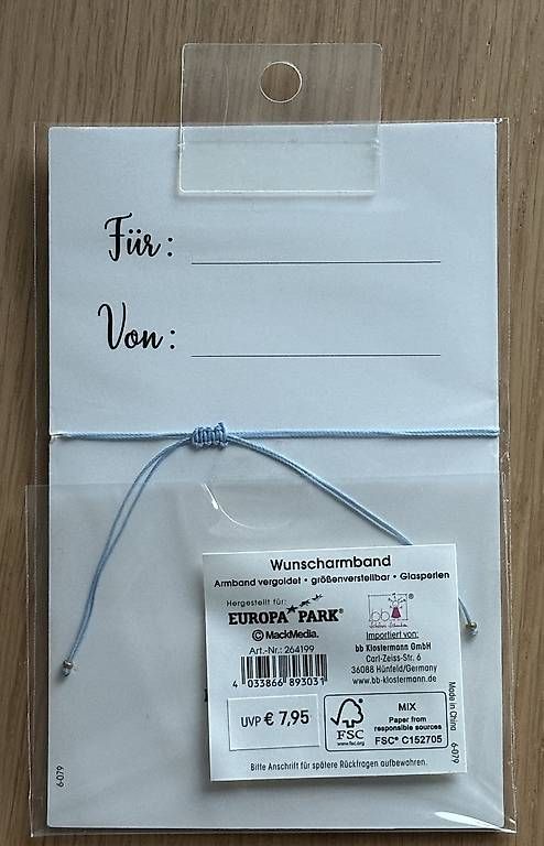 Armbänder & -reifen: Europapark Wunscharmband – Neu und originalverpackt aus Münchenstein von jac_5wlz 1
