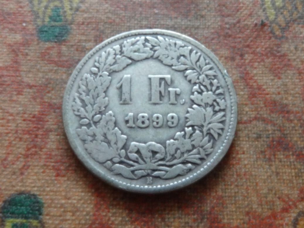 Tutti le monete: 1 Fr. 1899  (C) – Usato da Romanel-sur-Lausanne venduto da Swift13