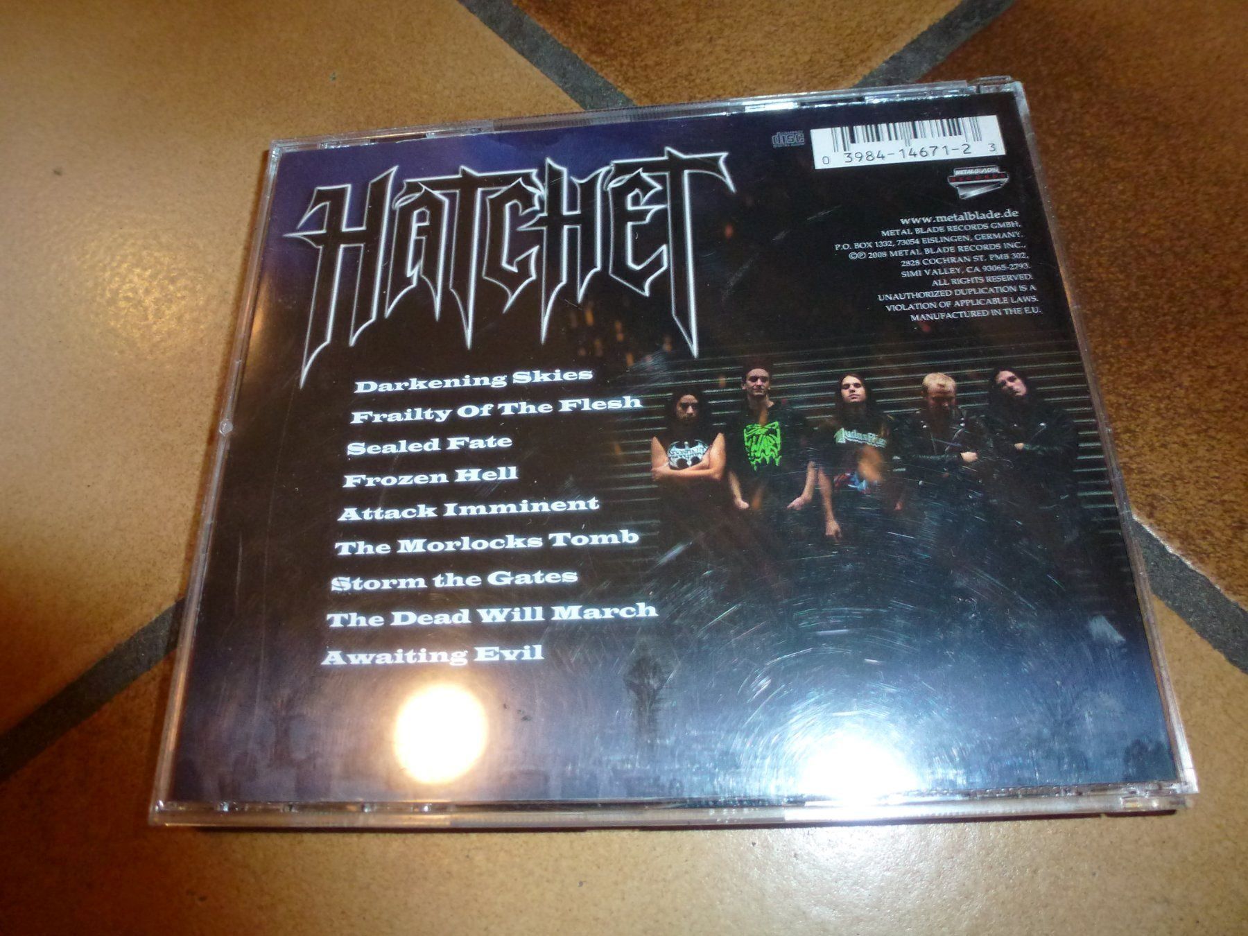 CDs: Hatchet – Awaiting Evil CD – Gebraucht aus Olten von Disc-Ausverkauf 1