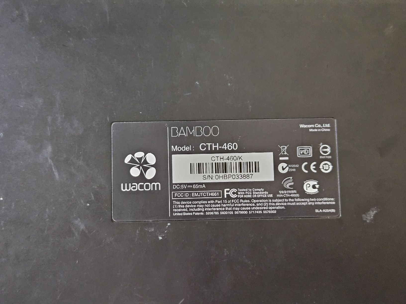 Wacom Tablet PC: Tablette graphique Wacom Bamboo – Usato da Fontaines-sur-Grandson venduto da akell 2