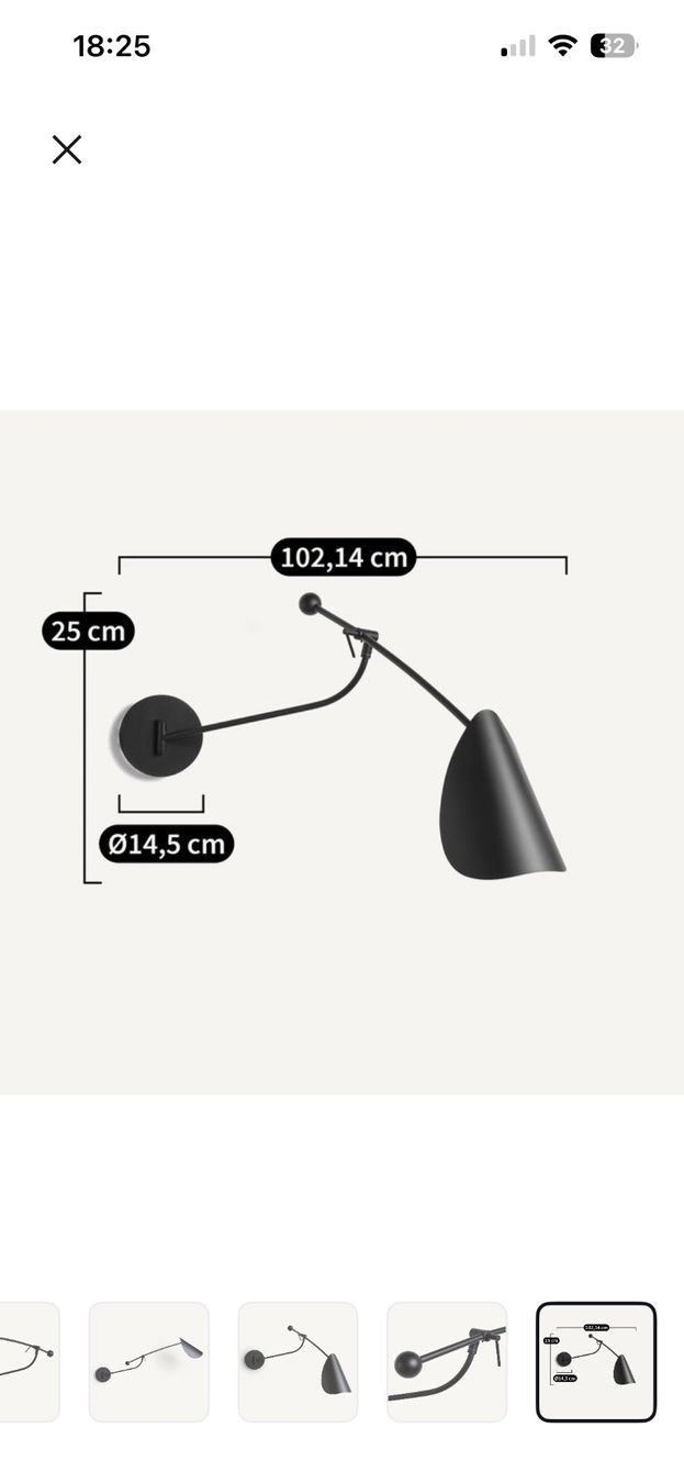 La Redoute Lampade: Wandleuchte mit schwenkbarem Arm – Usato da Bern venduto da lar_6zdh 5