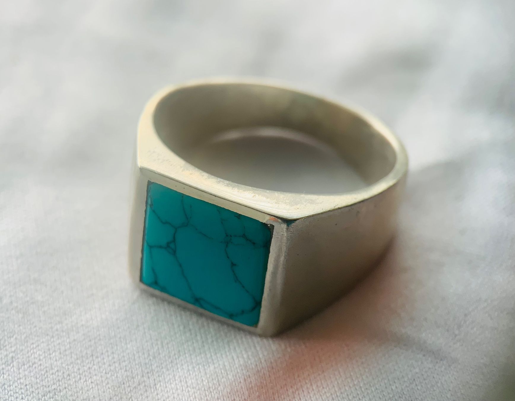 Ringe: Turquoise and Silver Protective Ring: Balance and Healing – Gebraucht aus Boll von fed_fd2s 2