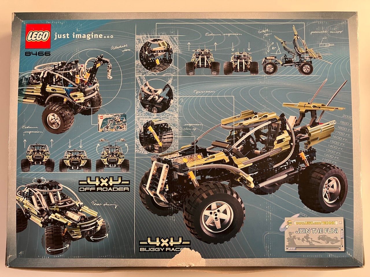 Lego Kit di costruzioni: LEGO Technic 8466 4x4 Off-Roader – Usato da Rüti ZH venduto da captnjohnny 1