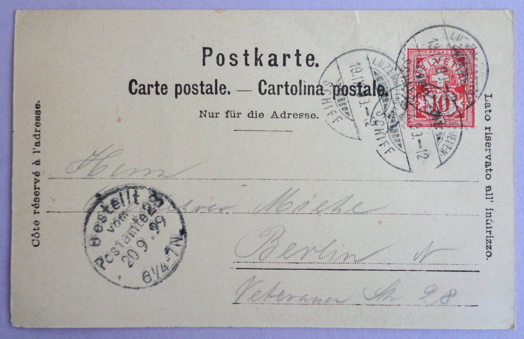 Cartes postales: Vitznau – D'occasion à Fétigny par Billy2miny 1