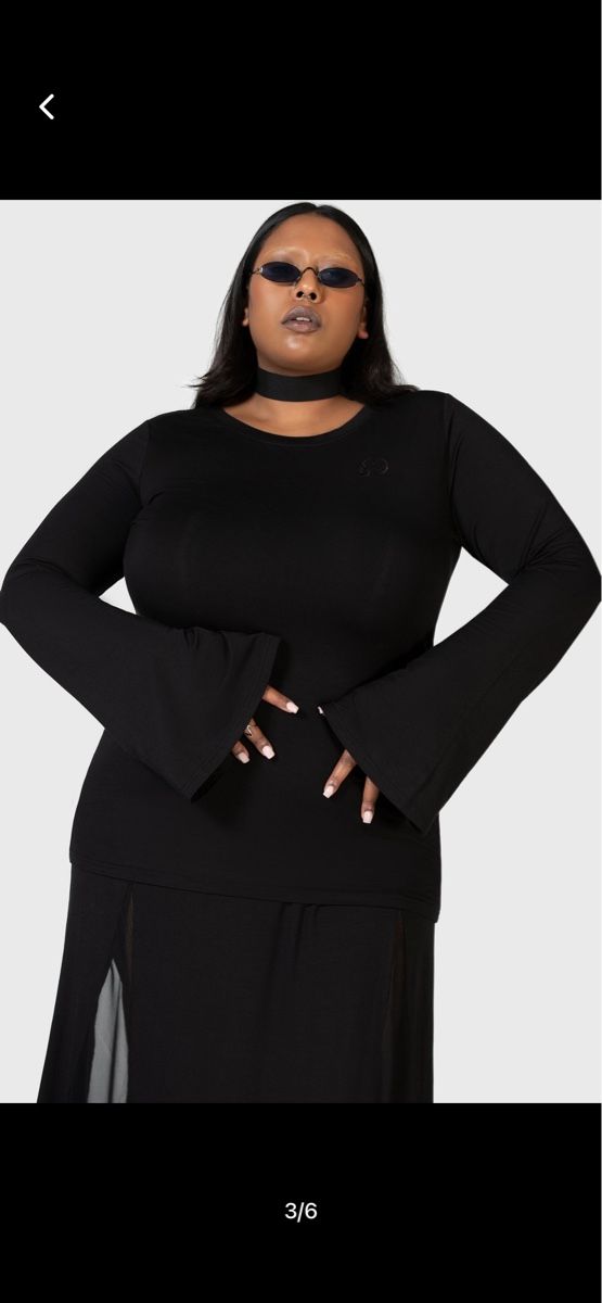 Killstar Top: Killstar Echoed Darkness Tunic Top – Usato da Auslikon venduto da Trollkjerring 1