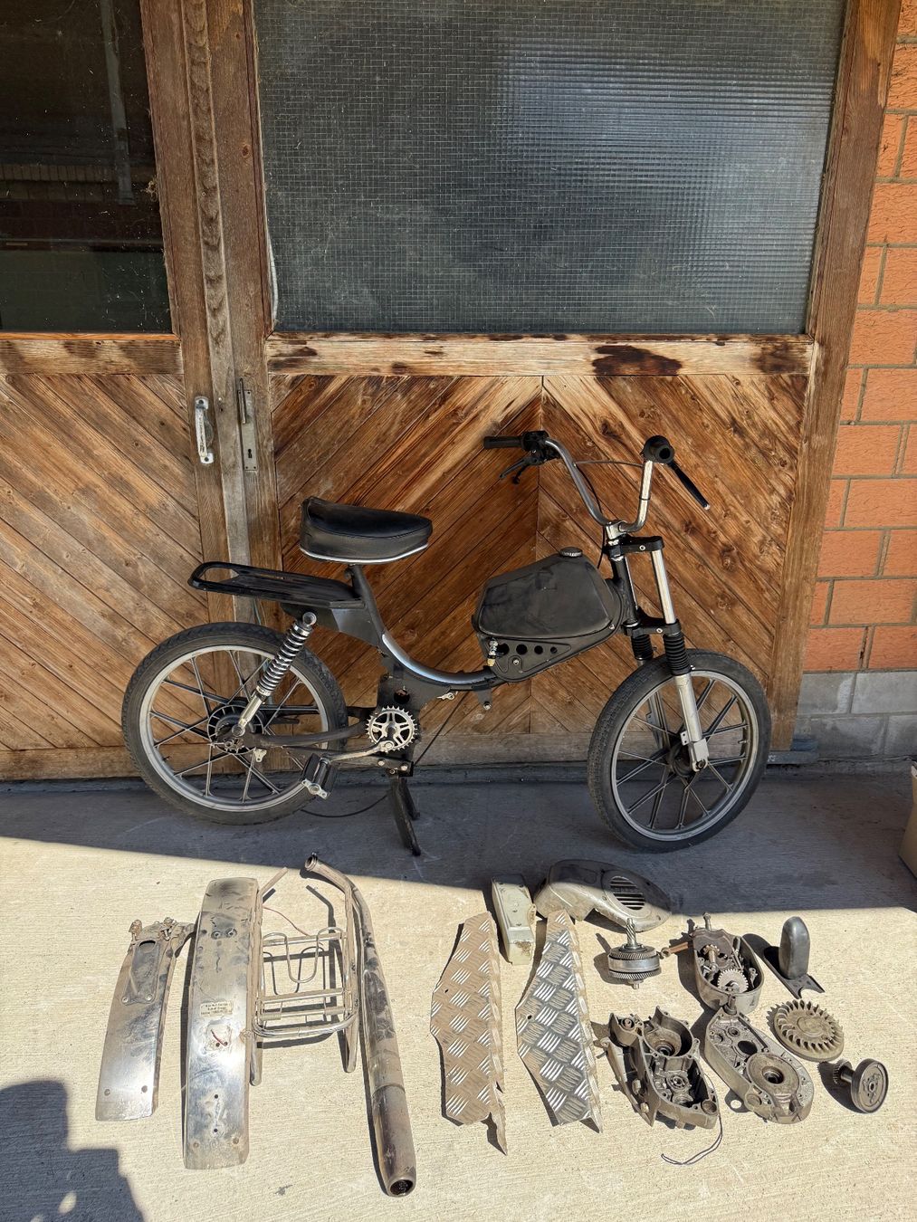 Sachs Ciclomotori: Sachs 503 Alpa CR2000 Töffli – Difettoso da Fahrni b. Thun venduto da Salzberger-FZH 5