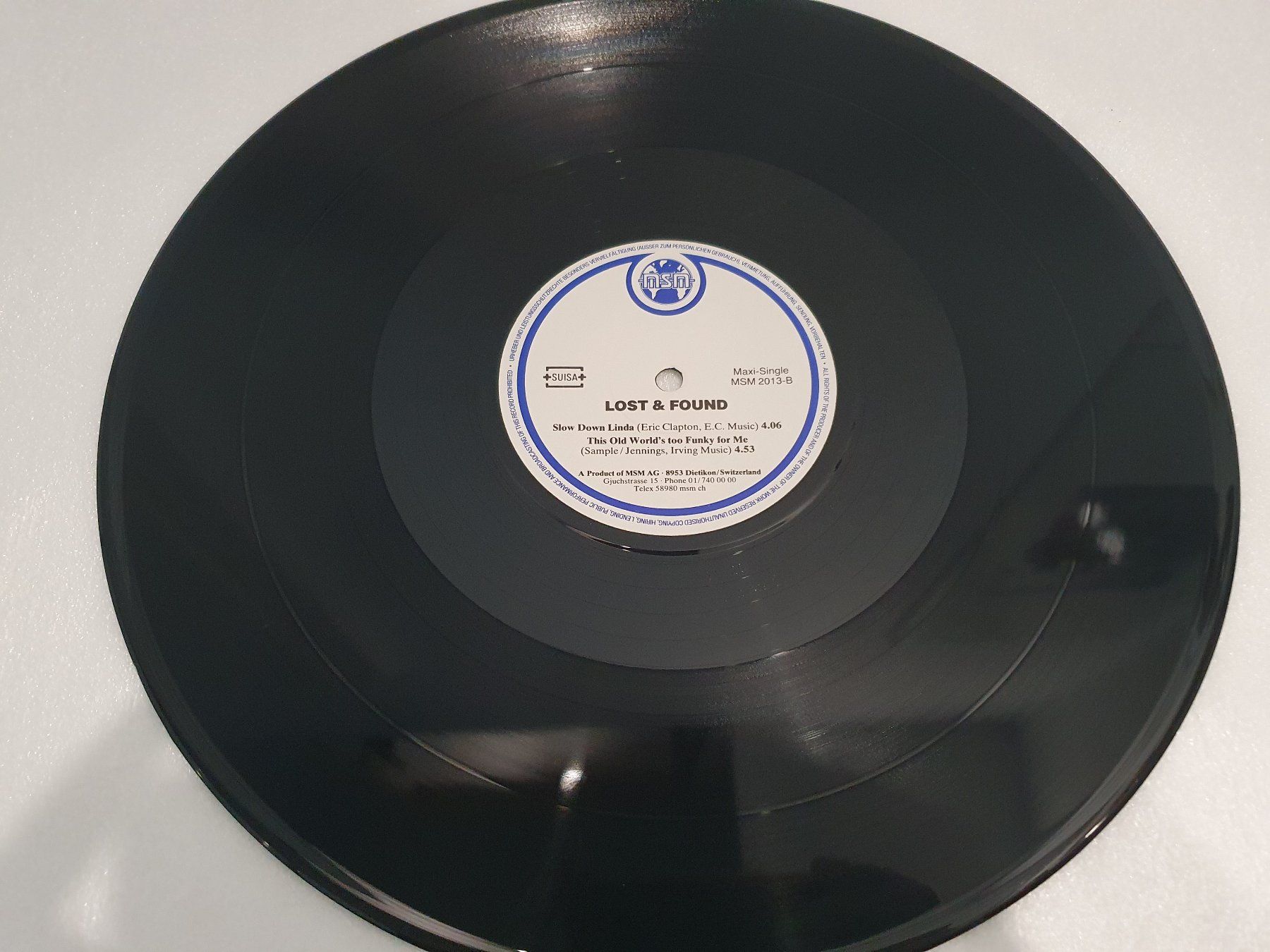 Dischi in vinile: Lost & Found – Back Again (Maxi, Pop) – Usato da Uster venduto da Vinyl-Leidenschaft 6