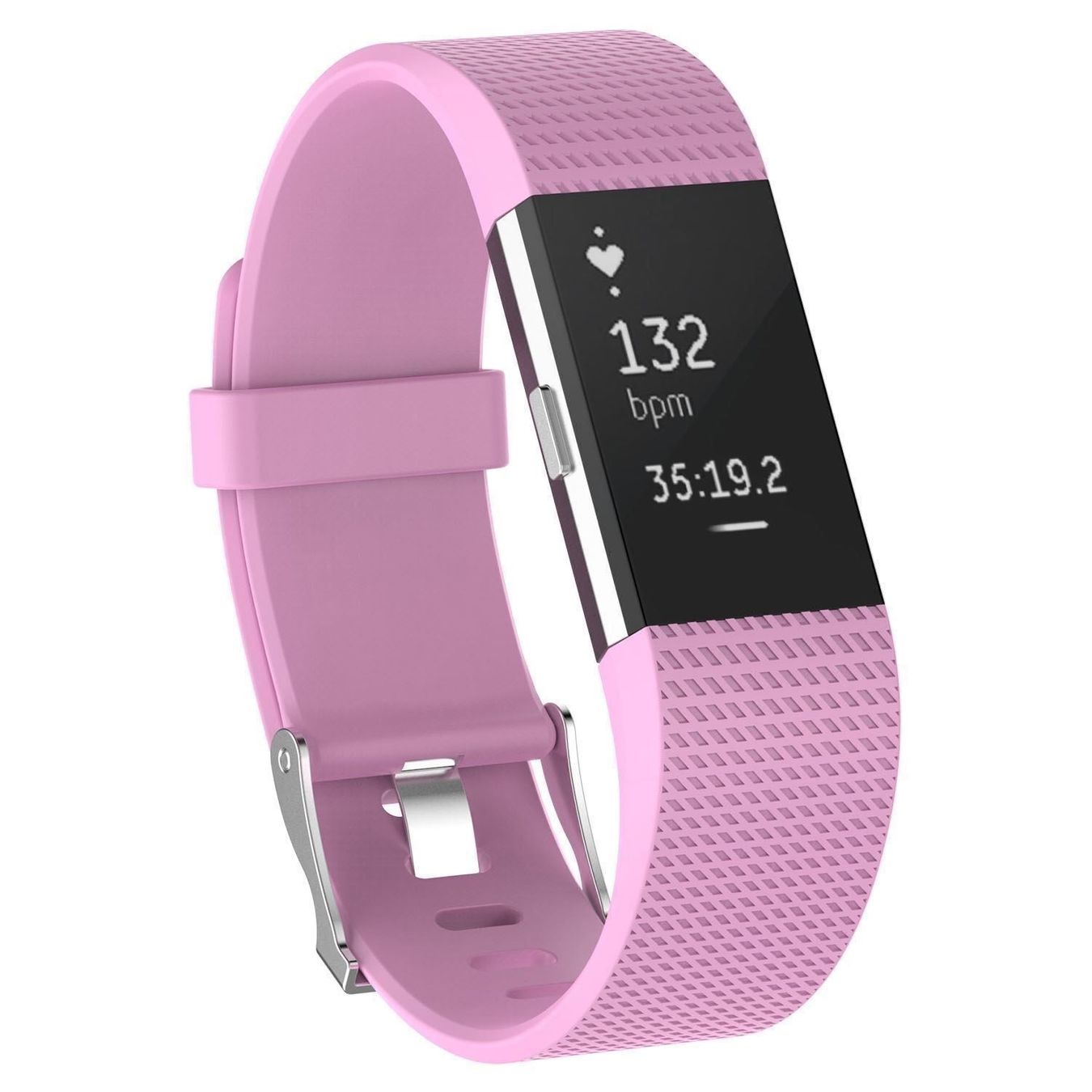 Hometrainer: Silikon Armband Fitbit Charge 2 – Nuovo e nell'imballaggio originale da Zürich venduto da Watch-247