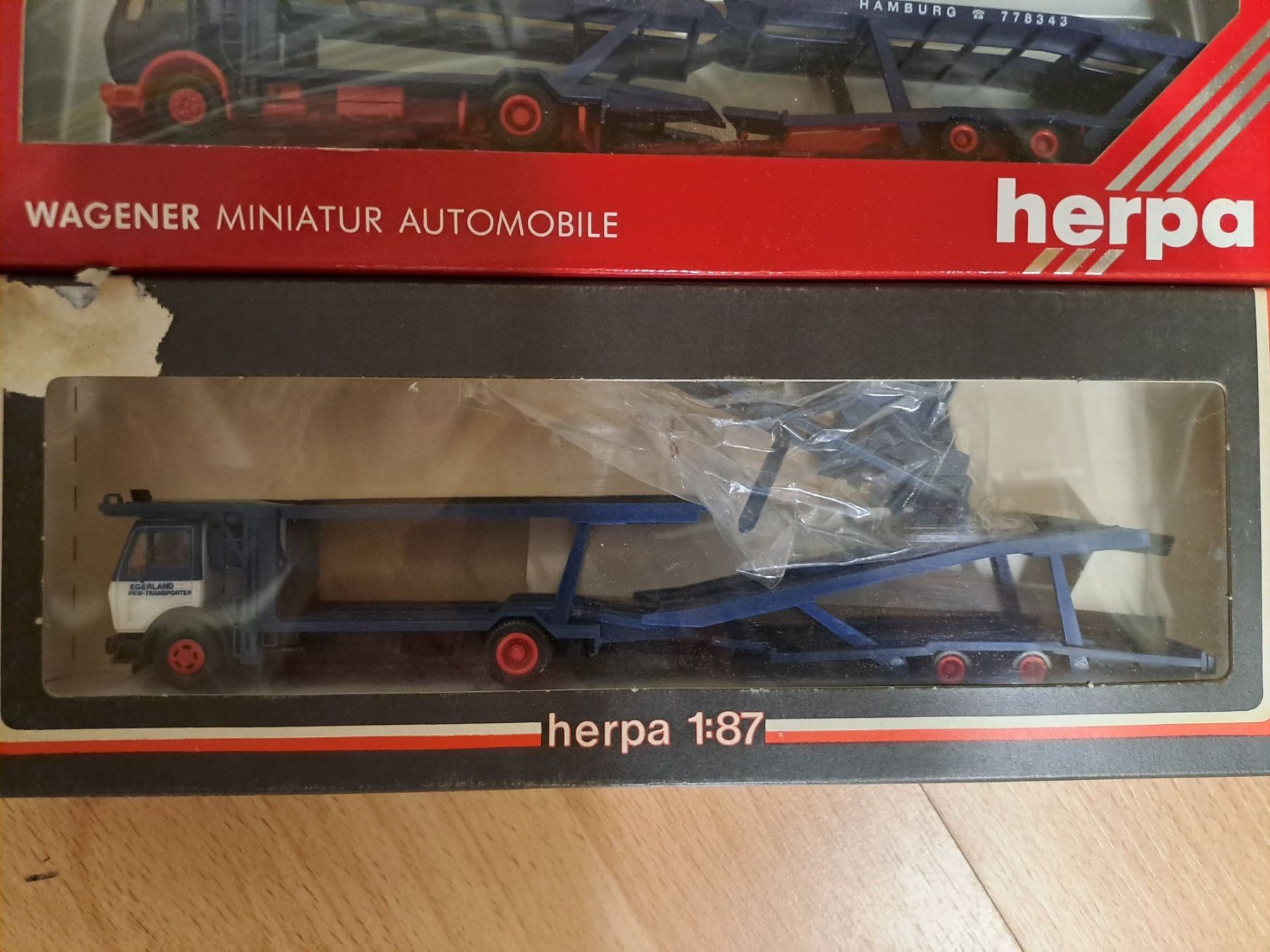 Herpa Modelleisenbahnen: Herpa MB Autotransporter  2 Stk. – Neu und originalverpackt aus Reiden von vscp5 2
