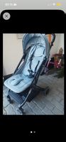Wendiger Buggy hellblau kompakt klappbar gebrauchter Zustand