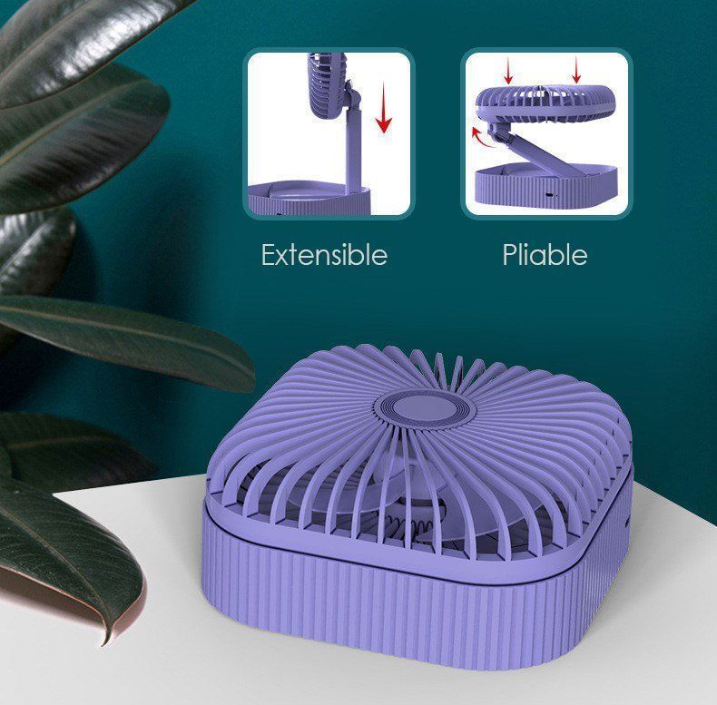 Ventilatori: Ventilateur USB portable rechargeable 4W – Nuovo e nell'imballaggio originale da Morges venduto da All4nature 3