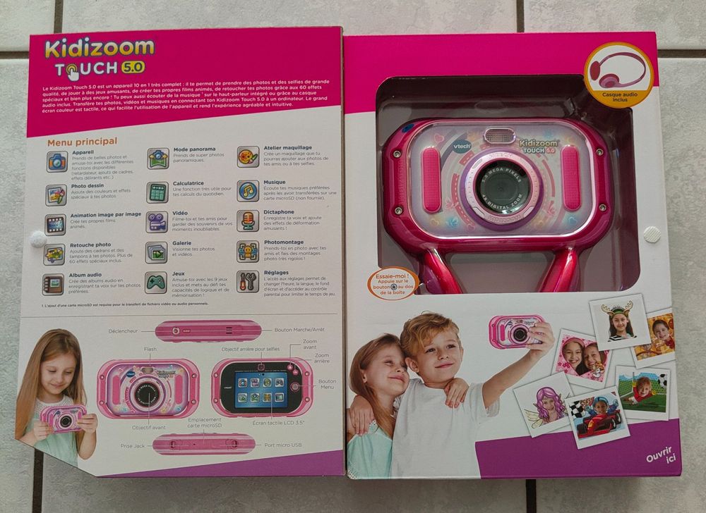 Vtech Appareil photo: Kidizoom Touch 5.0 französisch vtech!!! NEU!!! – Neuf (Voir description) à Derendingen par rosarossa01 1