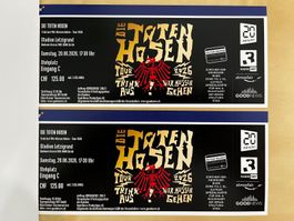 2x Stehplatz Tickets | Die Toten Hosen | Letzigrund Zürich