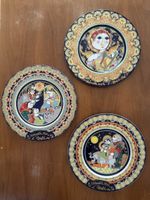 Rosenthal Studio-Linie Bjørn Wiinblad Weihnachtsteller 3 Set