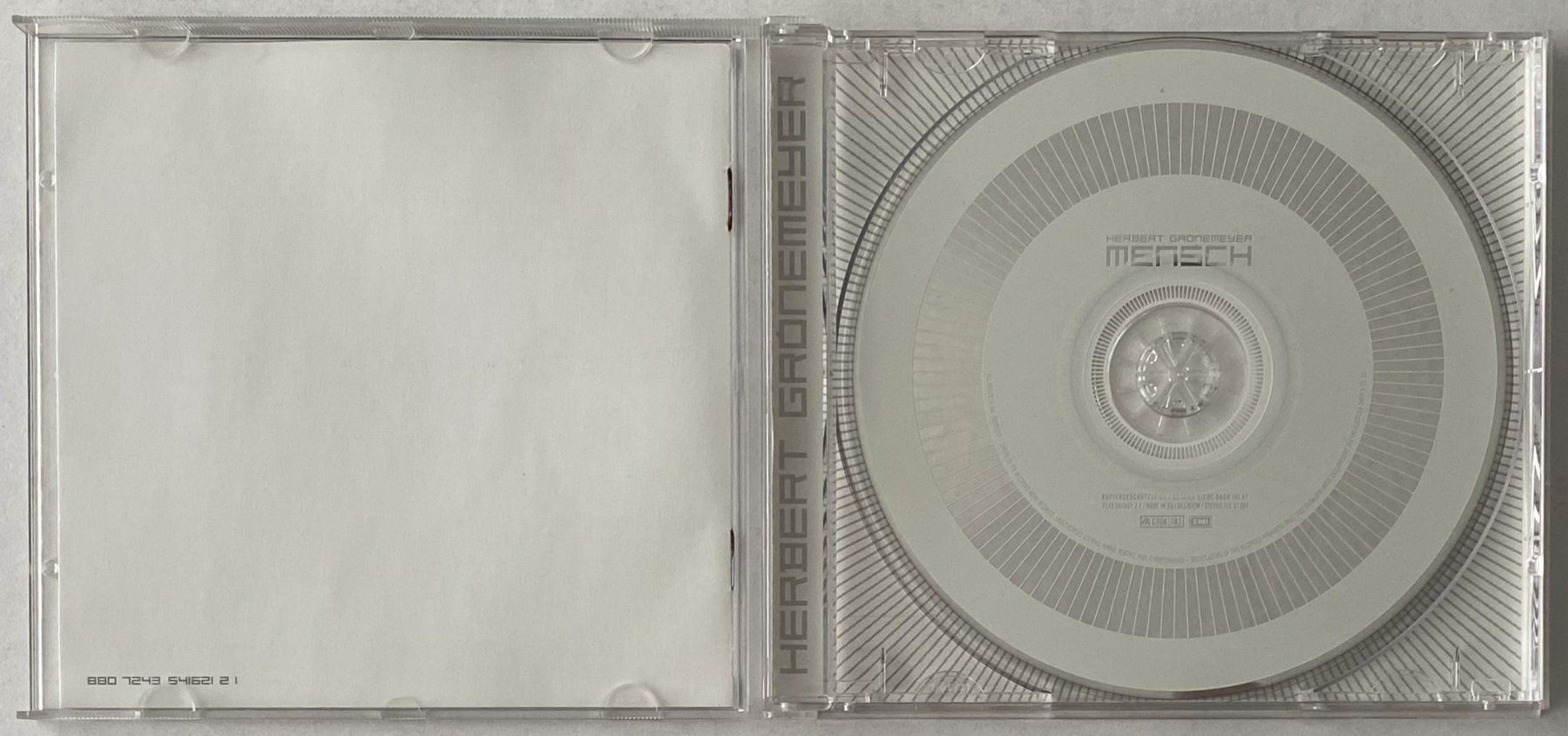 CD: Herbert Grönemeyer, Mensch – Usato da Flums venduto da Asquillo 2
