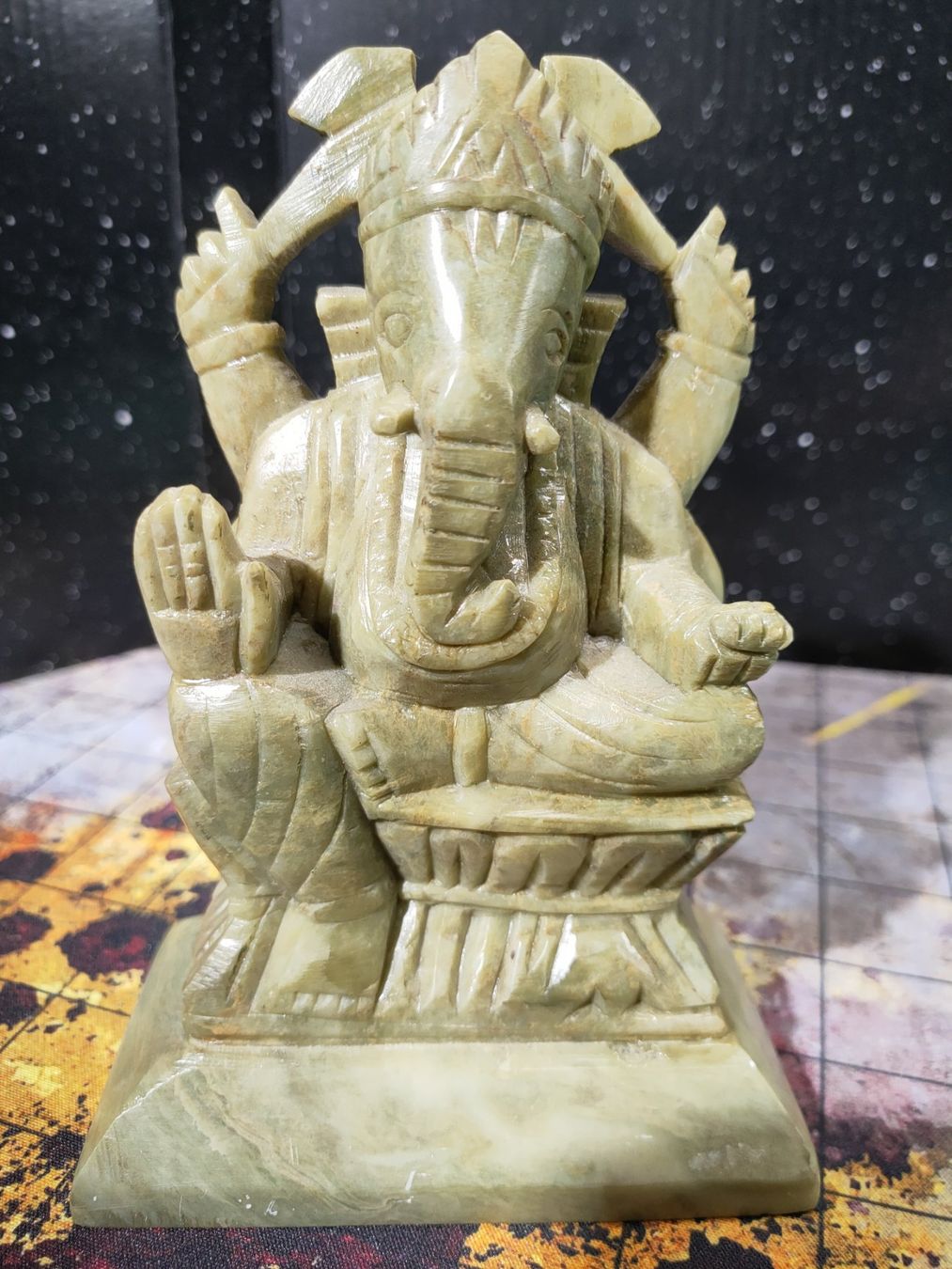 Statuette: Ganesha, Speckstein – Nuovo (secondo la descrizione) da Baden venduto da Araneus
