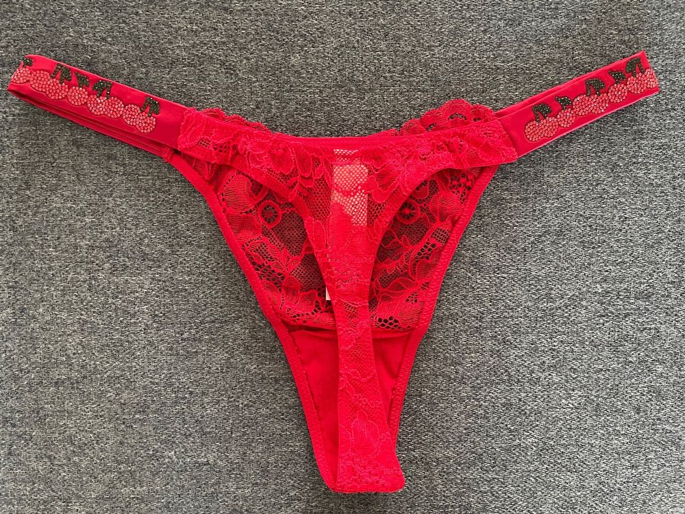 Victorias Secret Cherry Shine Strap Thong S New Kaufen Auf Ricardo