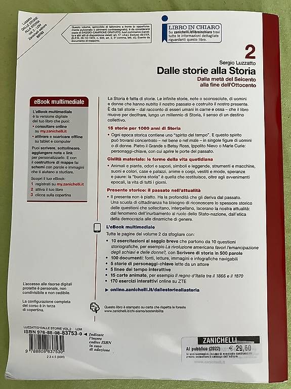 Bücher: Dalle storie alla storia 2 – Gebraucht aus Meride von Alain0.. 1