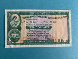 HONG-KONG - Ten Dollars 31st March 1978 - UNCIRCULATED/UNZ.