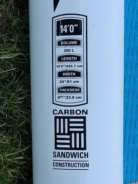 Naish Tavole da surf e di nuoto: Naish Javelin 14'x24'' SUP – Usato da Zürich venduto da Scanone 3
