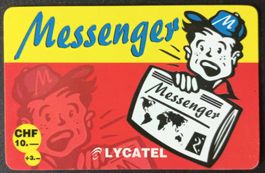 Taxcard Phonecard - Messenger - CH