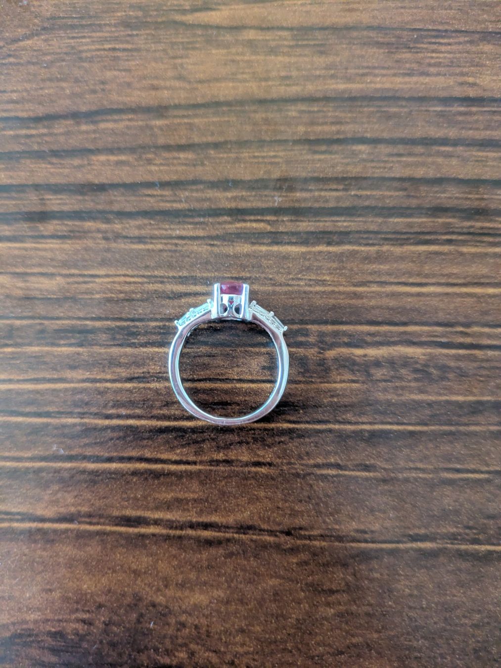 Ringe: Silberring mit Rubin – Gebraucht aus Sarmenstorf von Mino_1888 4