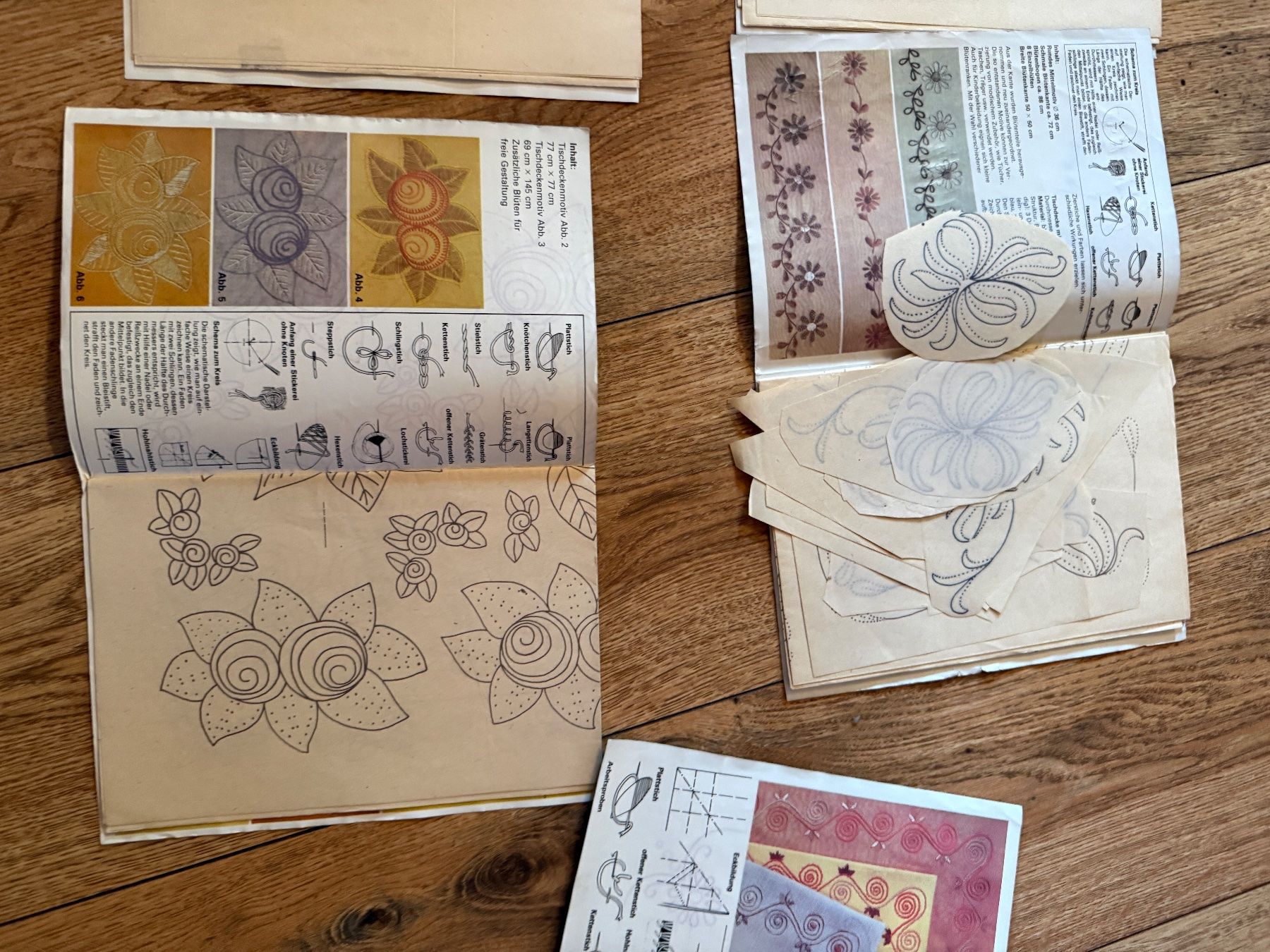 Libri: Gemischte Muster Anleitung sticken decken – Usato da Buchs SG venduto da Billikatze5 6