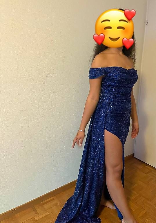 Robes: Edles blaues Abendkleid – D'occasion à Baar par MelMel04 2