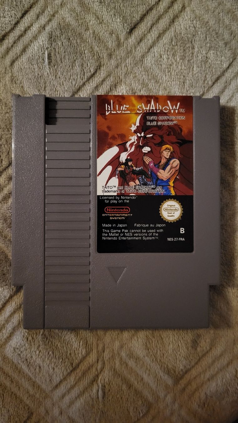 Nintendo Spiele: Blue Shadow / Nintendo NES Spiel inkl.Schuber – Neu (gemäss Beschreibung) aus Biel/Bienne von Retrohr