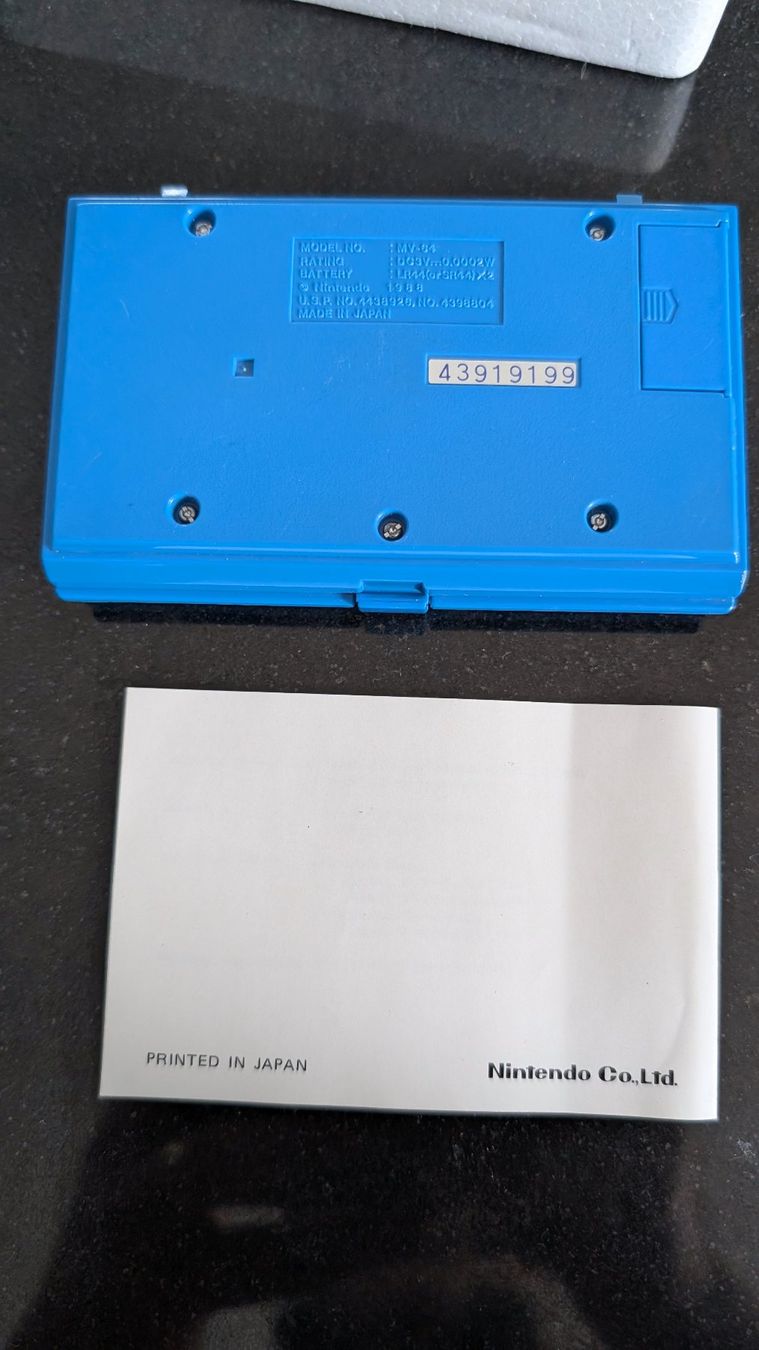 game&watch Console: GOLD CLIFF - NINTENDO GAME & WATCH – Usato da Spiegel b. Bern venduto da Natix 9
