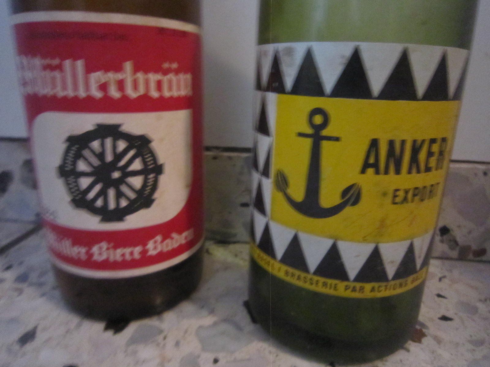 Gläser, Krüge & Flaschen: Bierflaschen Vintage Retro Müllerbräu Anker Bier – Neu (gemäss Beschreibung) aus Böttstein von koehlerkafi 1