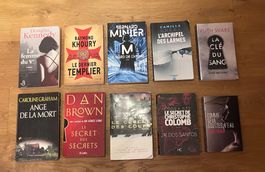 10 romans * Différents auteurs * Grands et moyens formats