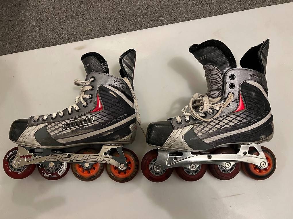 Bauer Pattini in linea & Pattini a rotelle: Bauer Vapor Inline Skates Grösse 9 EE (44.5) – Usato da Arlesheim venduto da SKA_4144